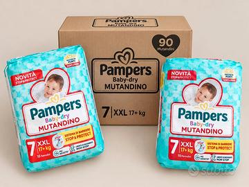 120 pezzi Pampers Progressi Mutandino Taglia 7xxl