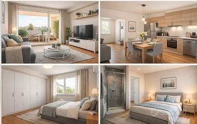 Luminoso bilocale a Seregno-terrazzo libero ora