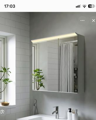 Lampada LED IKEA TREASJÖN per mobile bagno
