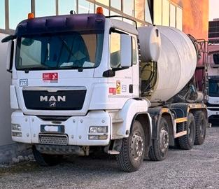 Man TGS 41.480 + Betoniera Cifa