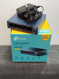 Desktop Switch 5 Porte - Tp-Link LS105G