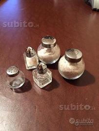 Set di 5 salini in vetro