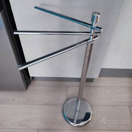 porta asciugamani da terra, in metallo 