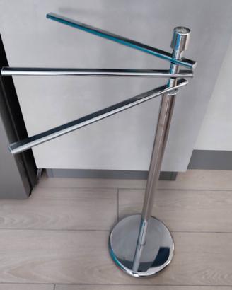 porta asciugamani da terra, in metallo 