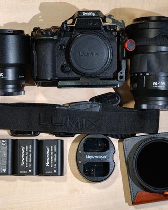 Kit Panasonic Lumix S5IIX + ottiche + accessori