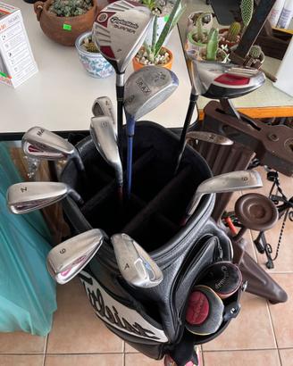Borsa da Golf Titleist con mazze e paiine incluse