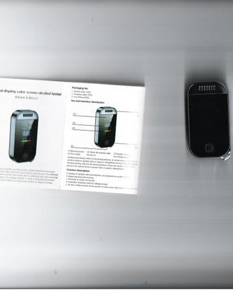 Mini etilometro portatile Liamerhe (nuovo)