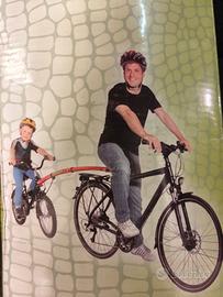 barra traino per bici
