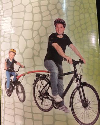 barra traino per bici