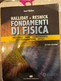 Libro,fondamenti di fisica