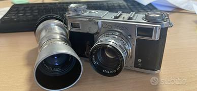 Contax II , sonnar zeiss opton t triotar