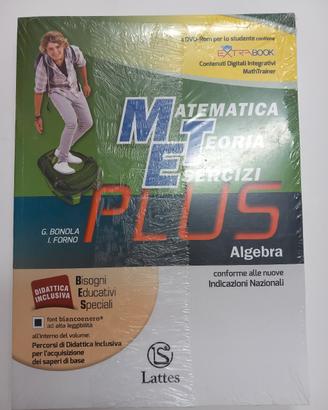 Libro di Algebra "Matematica Teoria Esercizi Plus"