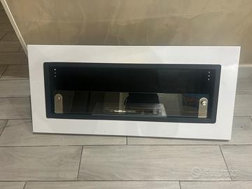 Caminio a bioetanolo 90x40 cm bianco