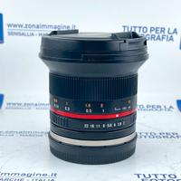 Obiettivo SAMYANG 12 mm f2 per SONY E USATO