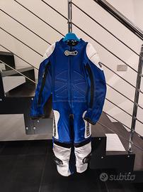 tuta moto bimbo 8/10 anni