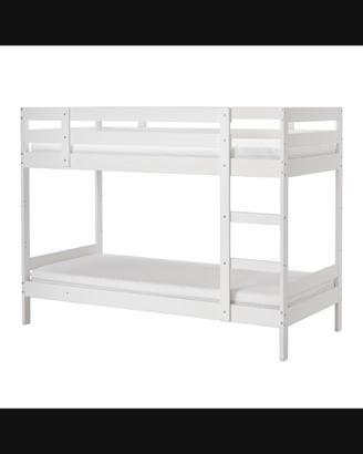 Letto a castello come NUOVO + 2 materassi singoli