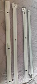 Guide cassetti 17mm x 45 cm + viti