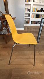 Set 6 sedie IKEA LEIFARNE gialle