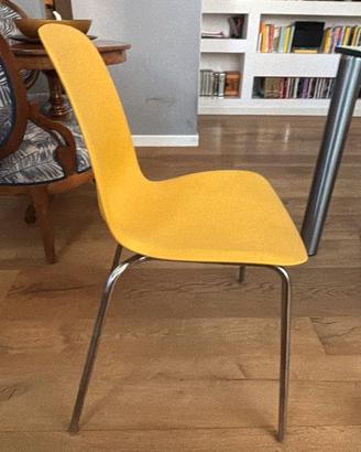 Set 6 sedie IKEA LEIFARNE gialle