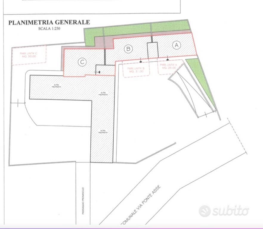 Appartamento di 106 m² con 3 locali e box auto a A - Vista 3