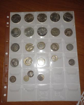 lotto 500 lire caravelle Argento Silver quarter do