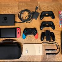 Nintendo Switch + Pro Controller + Mario Odissey