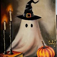 Quadro del Fantasmino stregone 