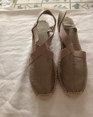 Espadrillas Toni Pons,verdi,zeppa 