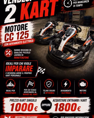 2 Kart per adulti