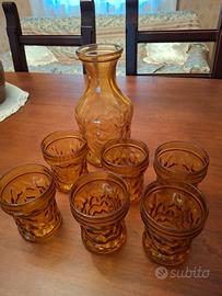 SET caraffa e bicchieri Bormioli
