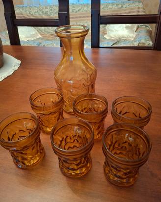SET caraffa e bicchieri Bormioli