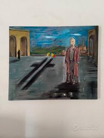 quadro olio su tela 