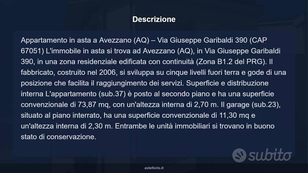 Appartamento – Avezzano, Borgo Via Nuova - Vista 4