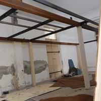 Soppalco in ferro montabile con scala