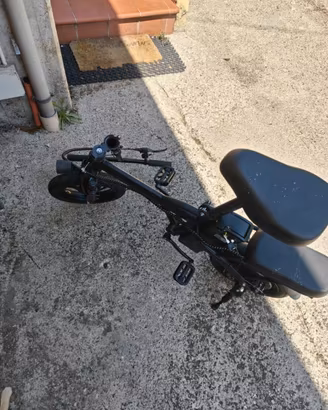 Bici elettrica pieghevole