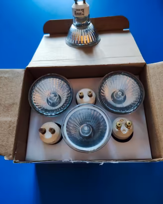 Lampadina Alogena Faretto GU10 50W 230V