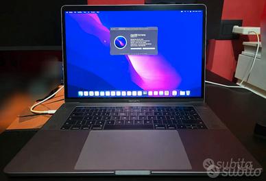Macbook Pro 15” touchbar