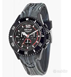 Orologio uomo sector multifunzione 230 nero