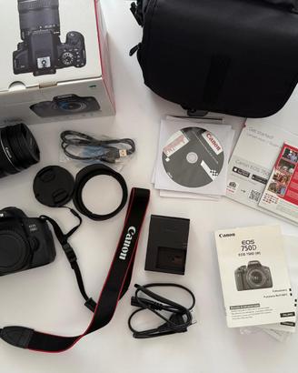 Reflex Canon eos 750 D