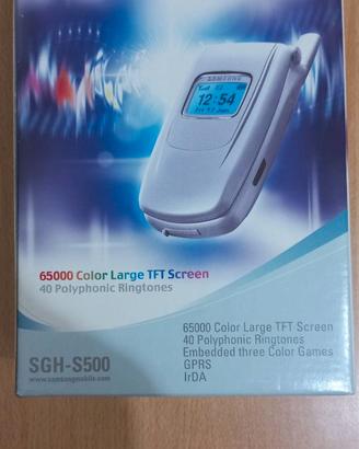 Cellulare vintage Samsung SGH-S500 ottim stato