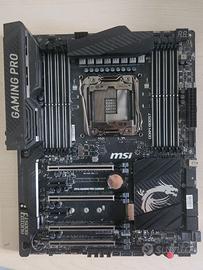 MSI x99a Gaming Pro Carbon Scheda Madre