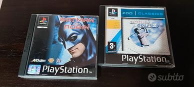 Batman e Robin + Actua Golf 3 PlayStation 