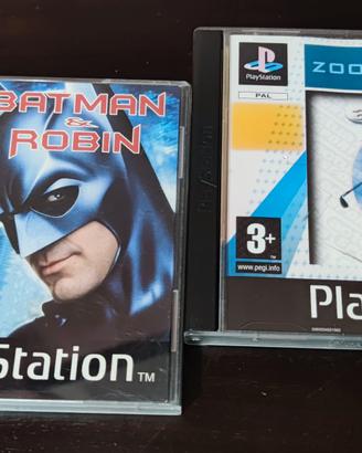Batman e Robin + Actua Golf 3 PlayStation 