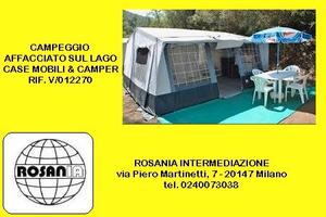 Campeggio sul lago sosta camper (rif. v/012270)