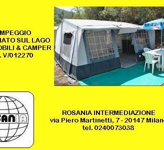Campeggio sul lago sosta camper (rif. v/012270)