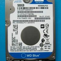 Hard Disk 2.5 Western Digital 500GB HDD Wd5000lpcx