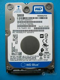 Hard Disk 2.5 Western Digital 500GB HDD Wd5000lpcx