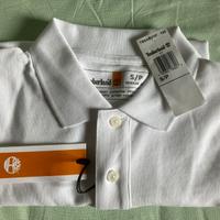 Polo Timberland bianca taglia S nuova