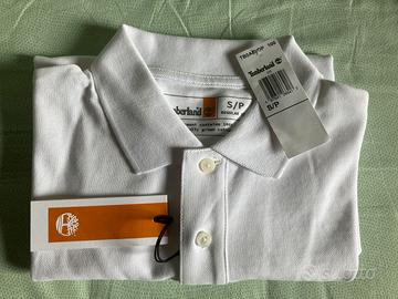 Polo Timberland bianca taglia S nuova