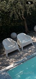 Poltrona bianca ikea usata